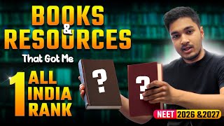 Books & Resources 📝 For Neet 2026 & 27 📚 Aspirants To Score 700+ 🎯| Got Me All India Rank 1 🚀| Soyeb