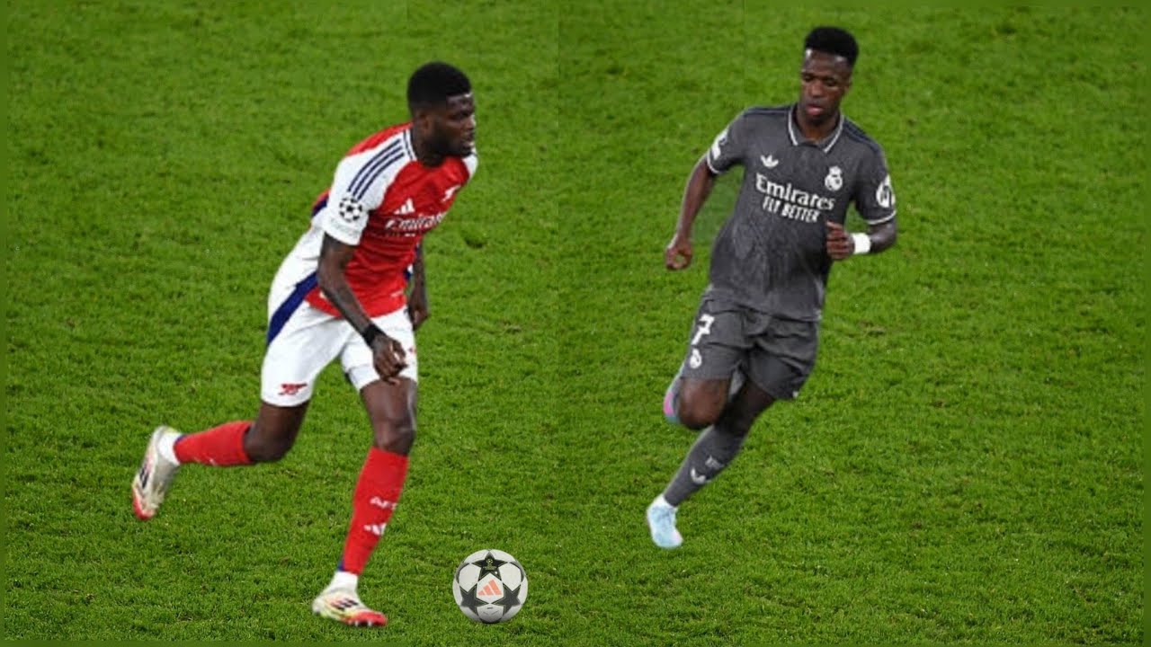 Declan Rice Modric THOMAS PARTEY’S MASTERCLASS VS REAL MADRID - MODRIC, BELLINGHAM ...