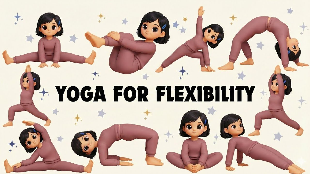 Learning Time Yoga | Gentle Focus Yoga for Kids | yoga for flexibility 