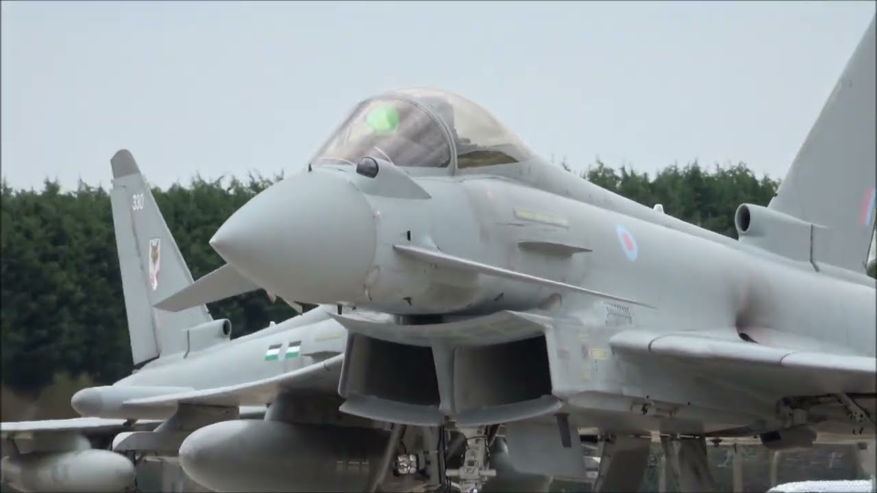WHAT A FANTASTIC DAY AT RAF CONINGSBY, 19/08/2025. EXERCISE STORM WARRIOR. Lancaster engine test.