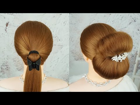 Bun Hairstyles For Wedding Beauty School Makeup