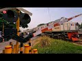 railway crossing lemah abang - dobel kereta api dobel train ngebut di perlintasan ka citarik barat