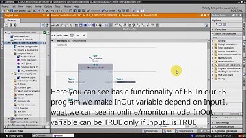 PLC programming tutorial TIA Portal - 2. Program blocks (Part 2/3)