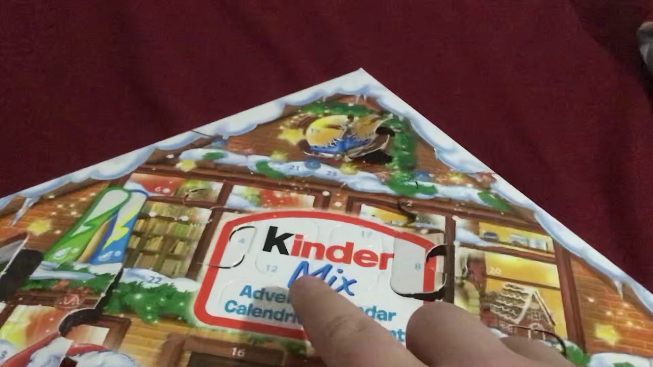 Kinder mix calendar(day 12)