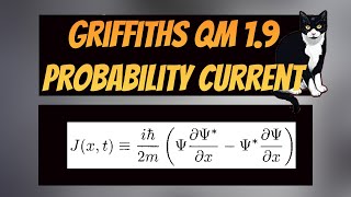 Griffiths QM 1.9 Derivation of the Probability Current