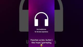 BTS - 'Butter' VS Justin bieber - 'Peaches' | Tiles Hop | AFFNEX / full video on channel
