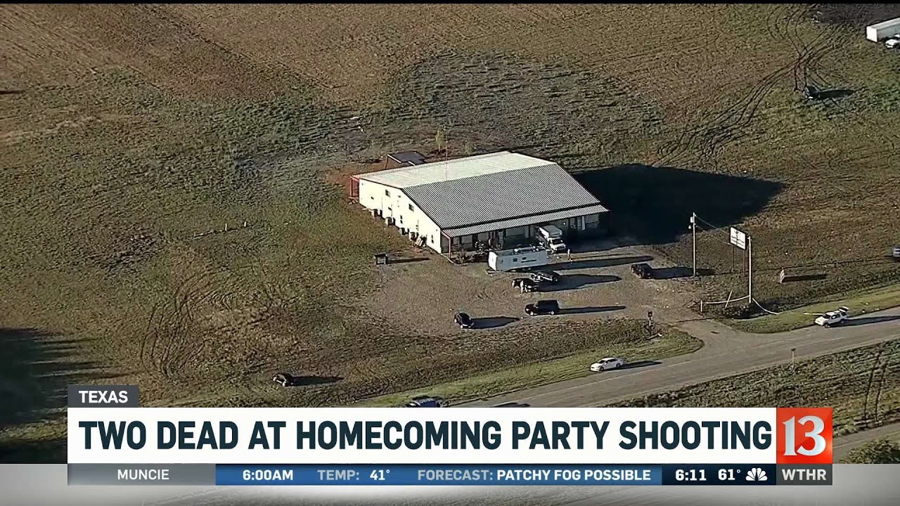 Two dead after homecoming party shooting in Texas - YouTube