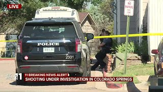 WATCH: Homicide investigation underway near a Colorado Springs school and day care Wednesday morn...