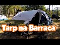 Como configurar uma Tarp em sua barraca de camping