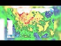 How has recent rain affected water levels and soil moisture?