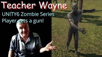 Zombie Series UNITY6 / Player gets a Gun