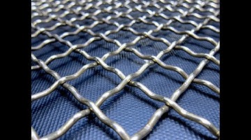 full automatic crimped wire mesh making machine video