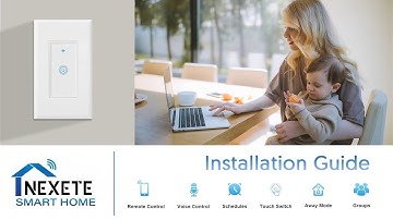 Nexete 3-Gang Smart Light Switch