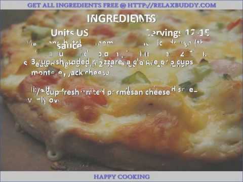 Garlic Chicken Pizza recipe