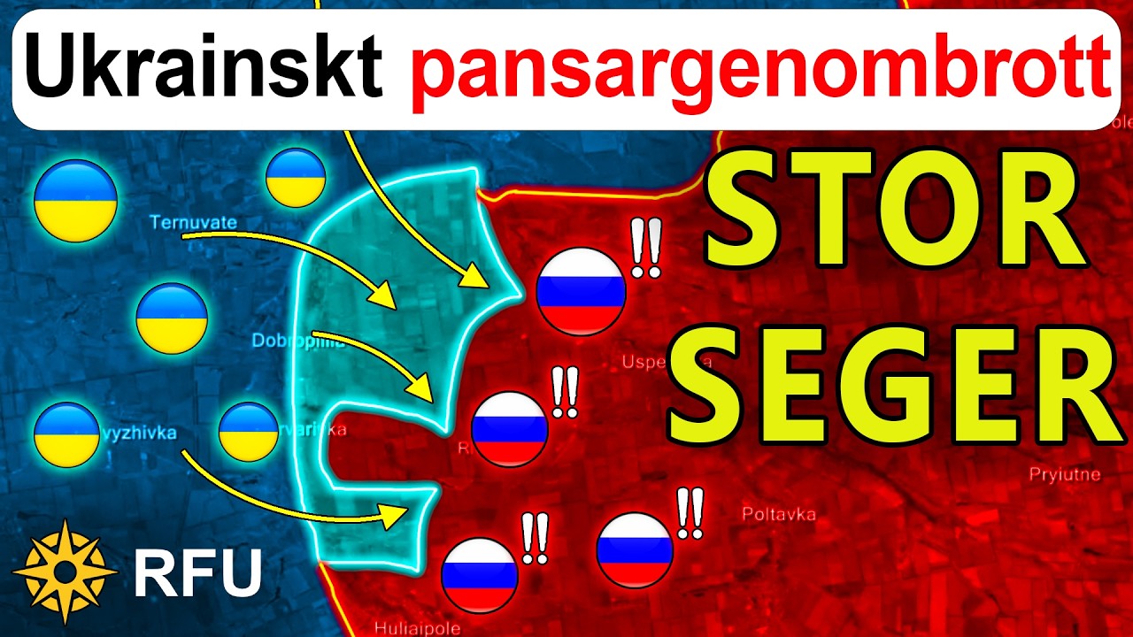 Djup genombrott: Ukrainare krossar ryska försvaret vid Huljajpole! | RFU News