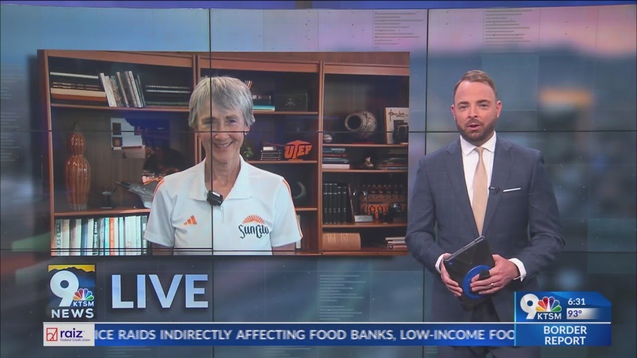 1-on-1 interview with Andy Morgan on KTSM 9 News at 