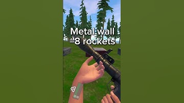 How many rockets does each wall take to break in strayed vr!