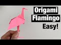 Origami bird flamingo  origami animals