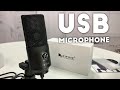 USB Microphone Metal Condenser Recording Microphone for Computer Laptop
MAC or Windows Cardioid Studio Recording YouTube