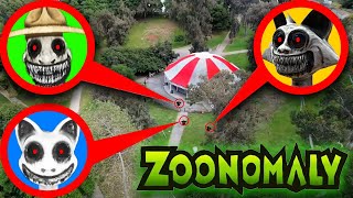 Drone Catches ZOONOMALY MONSTERS AT ABANDONED ZOO!! (ZOONOMALY IN REAL LIFE)