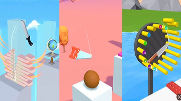 Almost Cut | Slice Master | Slice It - All Levels Gameplay Android, iOS