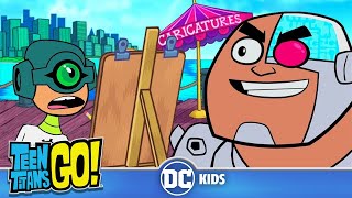 Teen Titans Go! | Cyborg's Seaside Day Out | @dckids Resimi