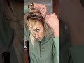 Twisted Headband #hairstyleshorts #hairstyletutorial #hairshorts #bobhairstyles  #dailyhair