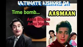 Rare Kishore Kumar song.. Time bomb... AASMAAN, Kishore Kumar, Asha Bhosle, Annu Mallik