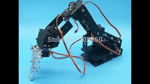 COMO CONTROLAR UN BRAZO ROBÓTICO CON POTENCIÓMETROS E INTERFAZ DE VISUAL BASIC