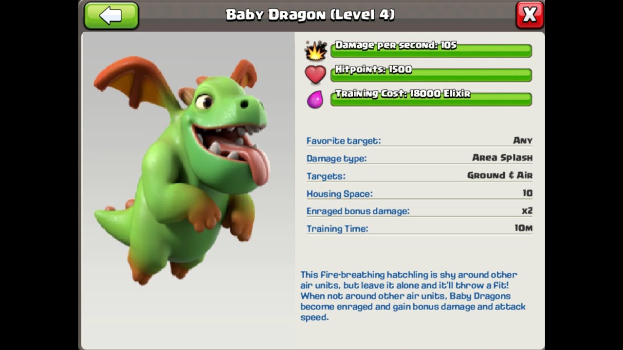 baby dragon attack COC Baby Dragon Attack Clash of Clans (NEW