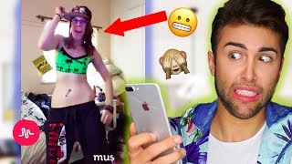 REAGISCO AI MUSICAL.LY Più IMBARAZZANTI DI SEMPRE! (OSCENI) | GIANMARCO ZAGATO