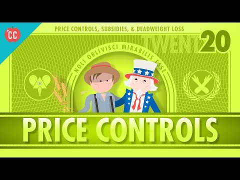 Price Controls, Subsidies, and the Risks of Good Intentions: Crash Course  Economics #20 