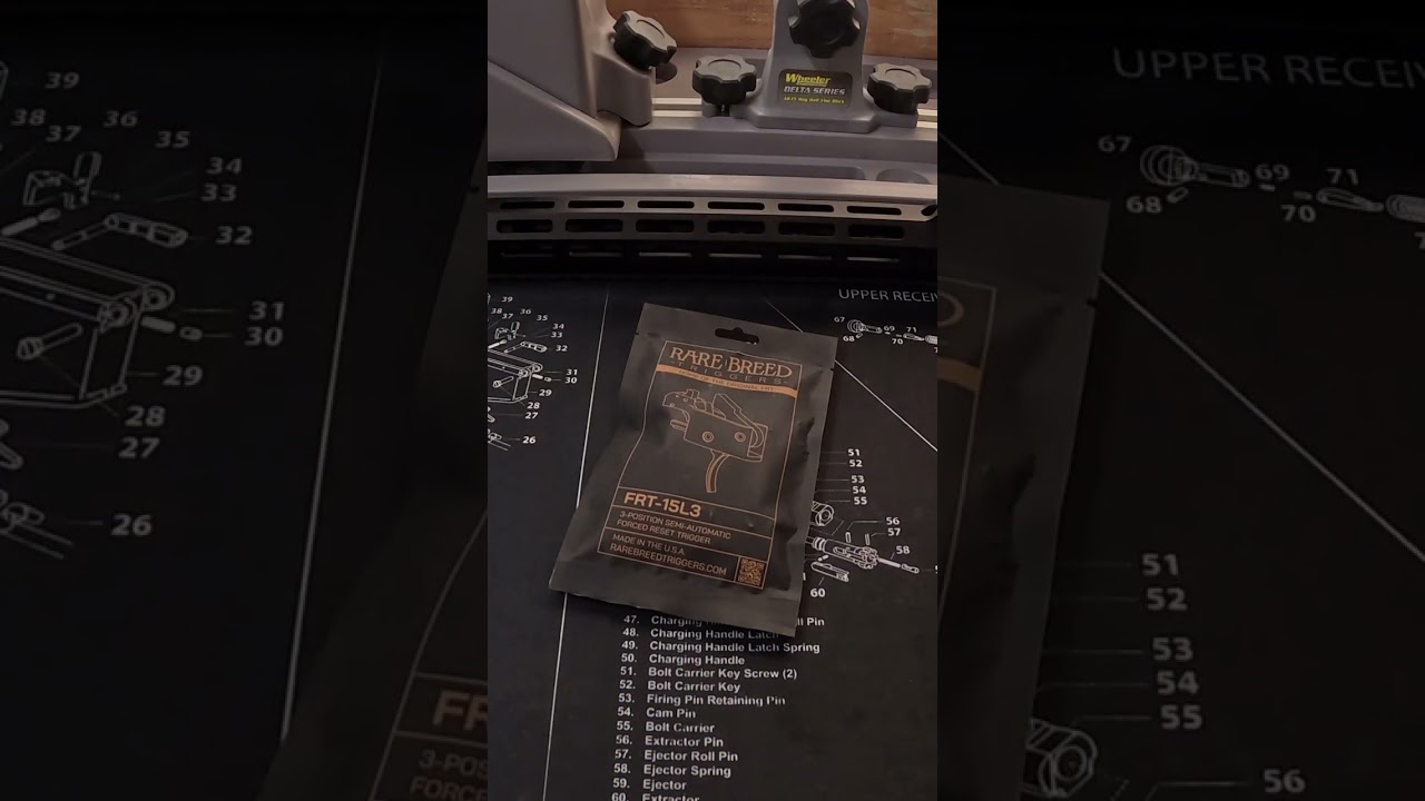 Rare Breed Triggers Frt-15L3 unboxing. 