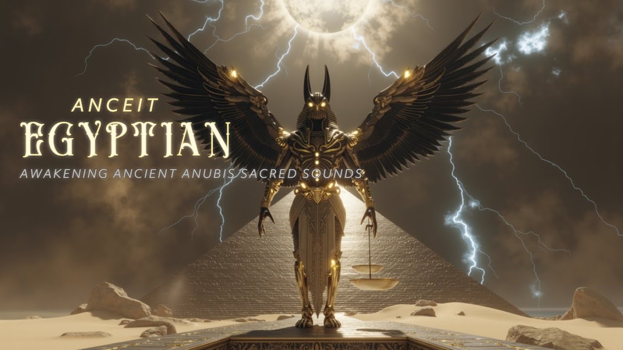 Sacred Egyptian Music ~ Anubis Temple Sounds for Deep Meditation ...