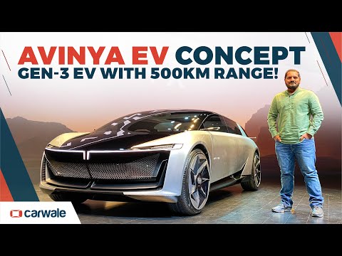 Tata Avinya EV Concept | 500km Range, 30-minutes to Full Charge! Launch in 2025 | CarWale