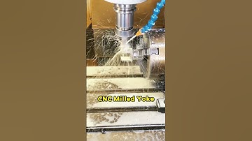 Milling for u-joint yoke #universaljoint #cnc #cardan