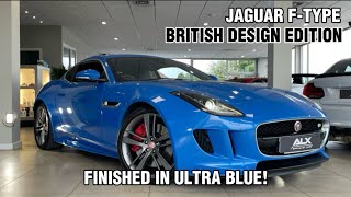 Ultra Blue! Jaguar F-Type British Design Edition