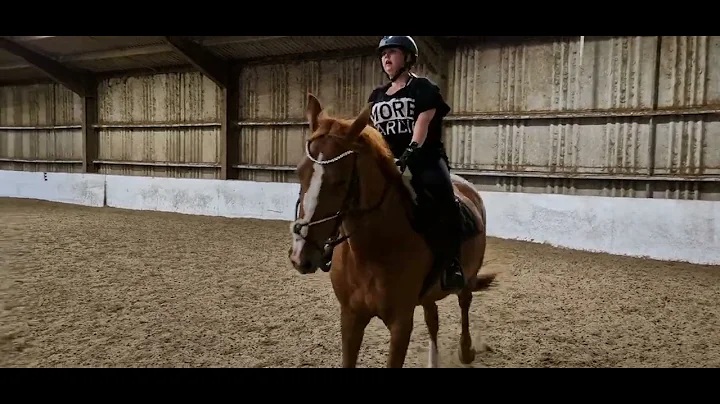 Connie England riding Aprico's Delgado. Team Dress...