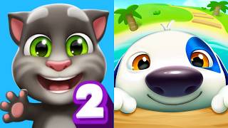 Panda Vs Islands My Talking Tom 2 Vs My Talking Hank 2 screenshot 4