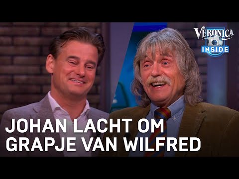 Johan lacht om grapje van Wilfred: 'Dat is in 22 jaar al de derde keer' | VERONICA INSIDE