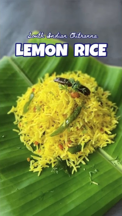 Lemon Rice l Easy to cook recipe l Daawat Super Basmati #shorts #trending #recipe #lemon #daawat