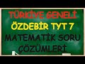 Y7223 trkye genel zdebr tyt 7 deneme sinavi matematk geometr zmler