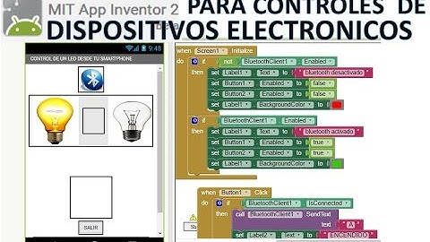 COMO CREAR UNA APLICACION EN APP INVENTOR PARA ELECTRÓNICA || INTRO
