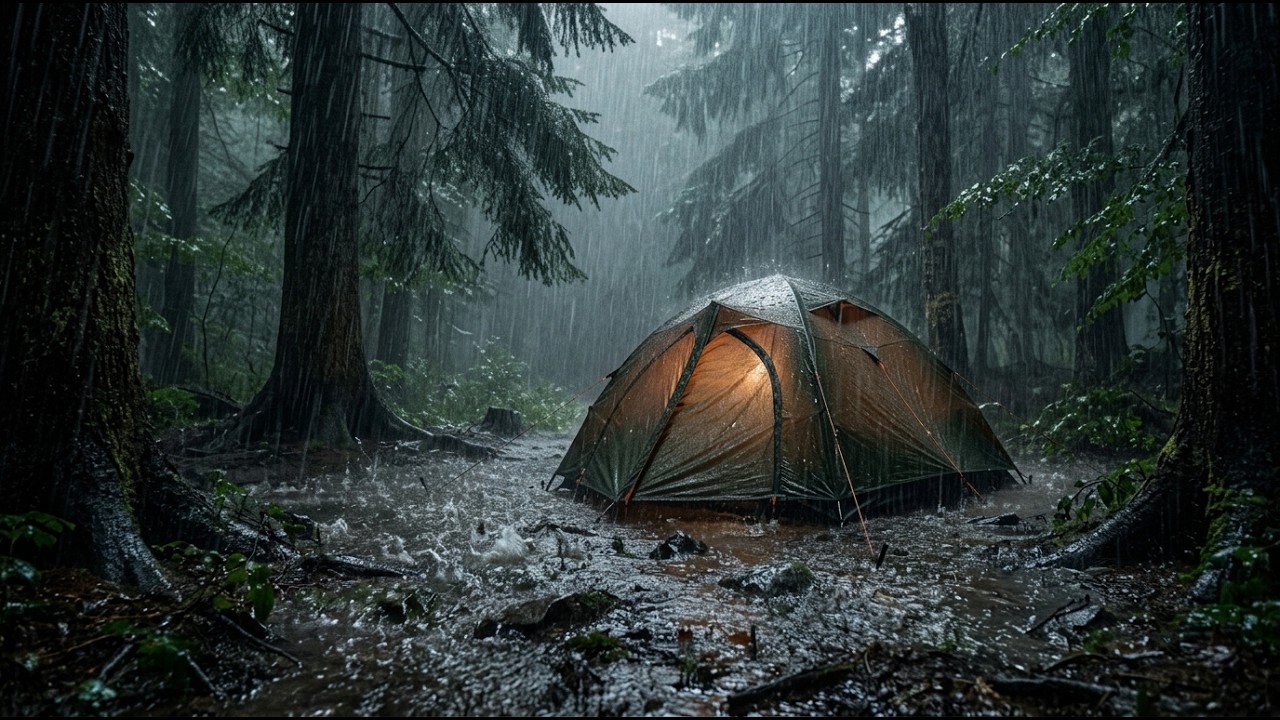RAIN IN THE FOREST ASMR | RELAXING SOUNDS FOR DEEP SLEEP - YouTube