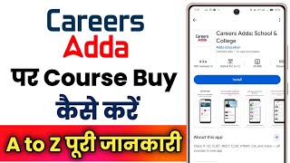 Careers Adda App Par  Course Buy Kaise Kare !! How To Buy Course On Careers Adda App screenshot 3
