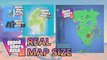 how BIG is the GTA 6 MAP actually?!