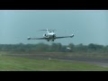 Learjet 24-D, take off in Strausberg