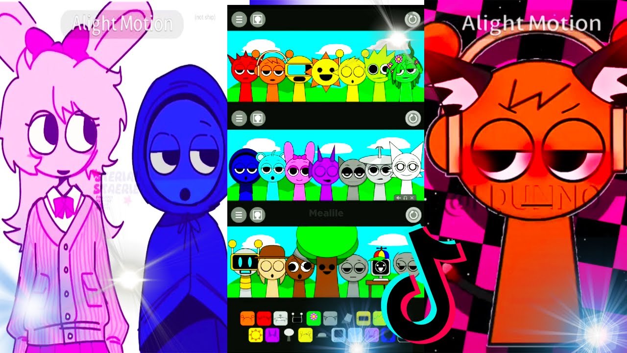 ✨ Sprunki Incredibox Tiktok Compilation ✨