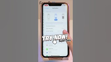 1 Sec to Hide Your iPhone Notification Trick #shorts #ios16