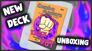 Knockout Tournament Winner Deck UNBOXING - Out NOW on The Game Crafter | Combo Masters TCG